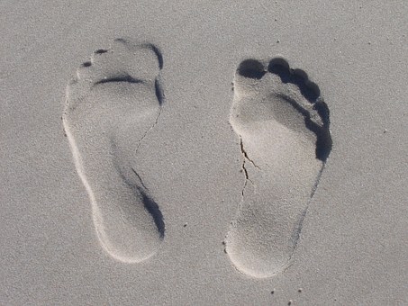 sand feet